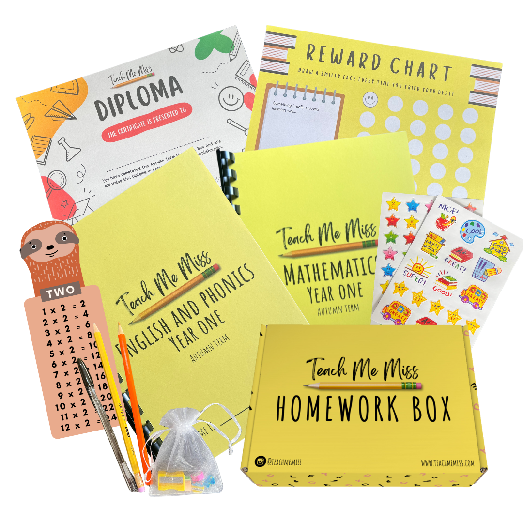 Autumn Term Homework Box