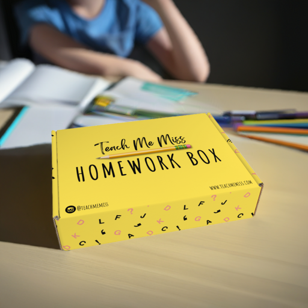 Autumn Term Homework Box