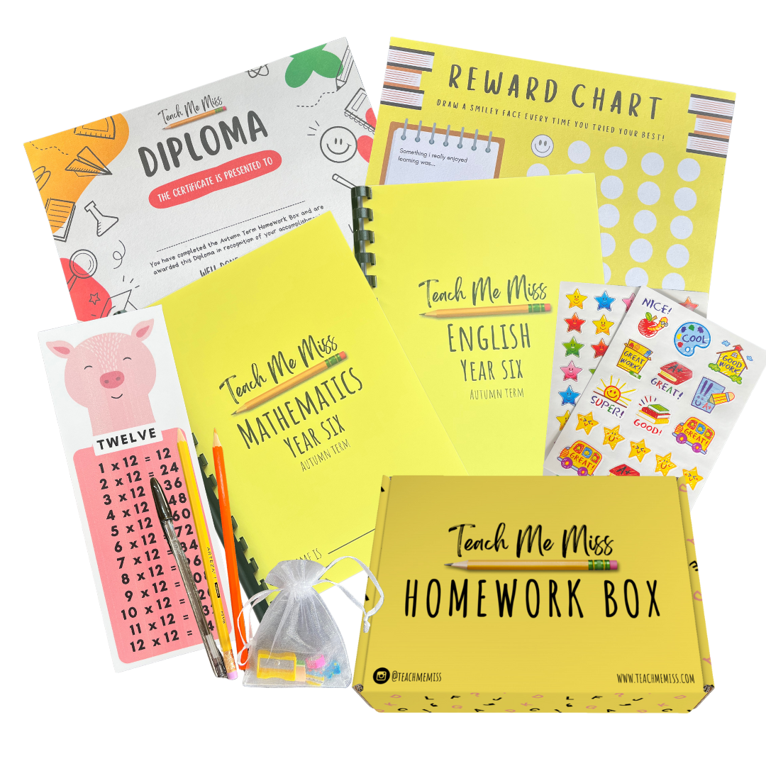 Autumn Term Homework Box